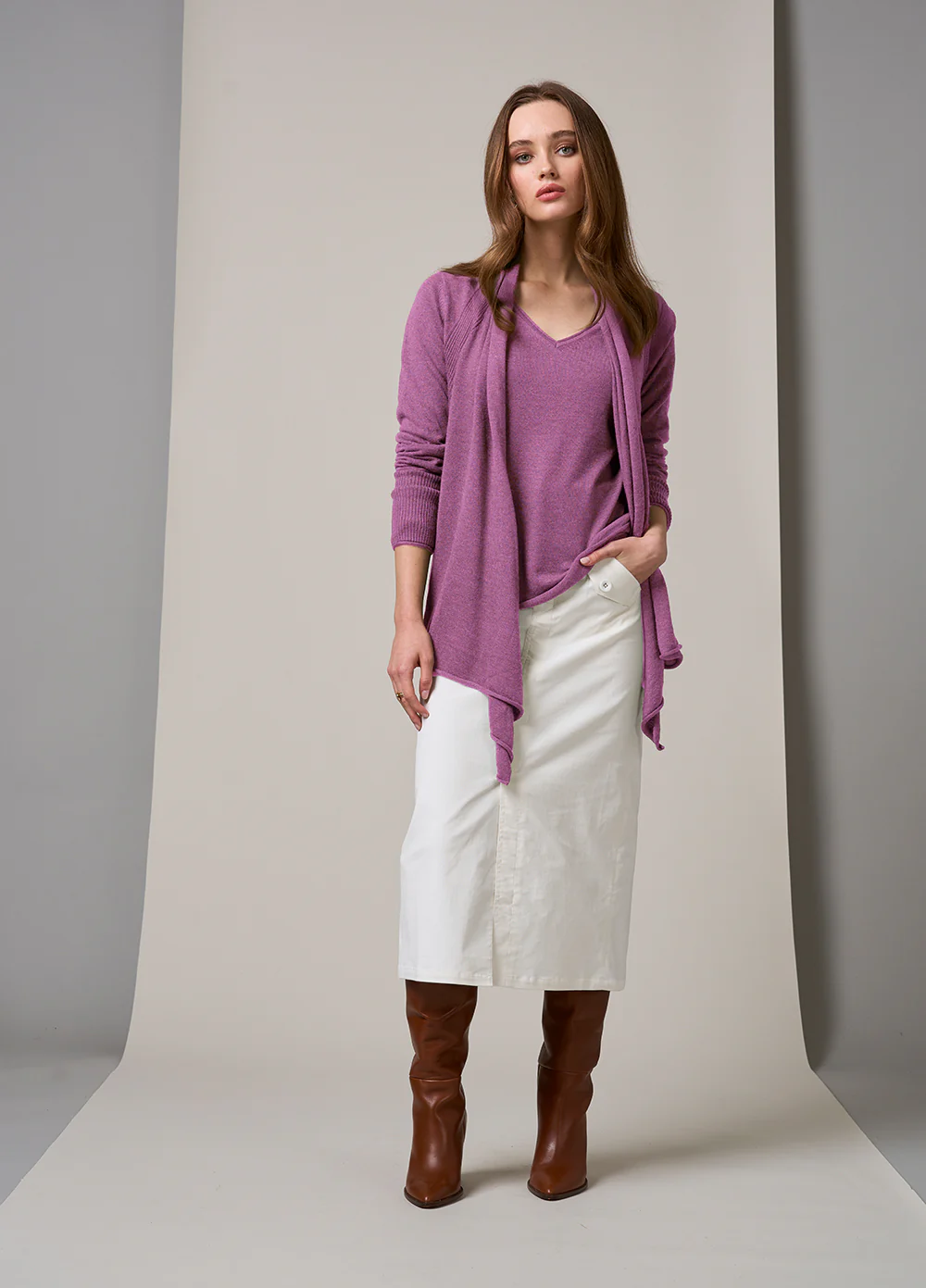 Loobies Story Vivi Sweater - Wisteria - Image 3