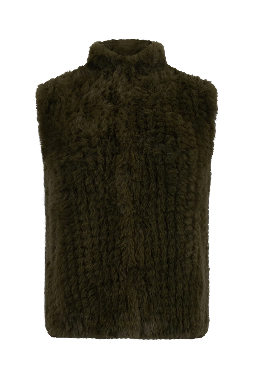 Loobies Story Wintour Gilet - Olive - Image 4