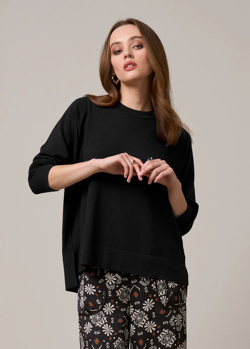 Loobies Story Zarah Sweater - Black