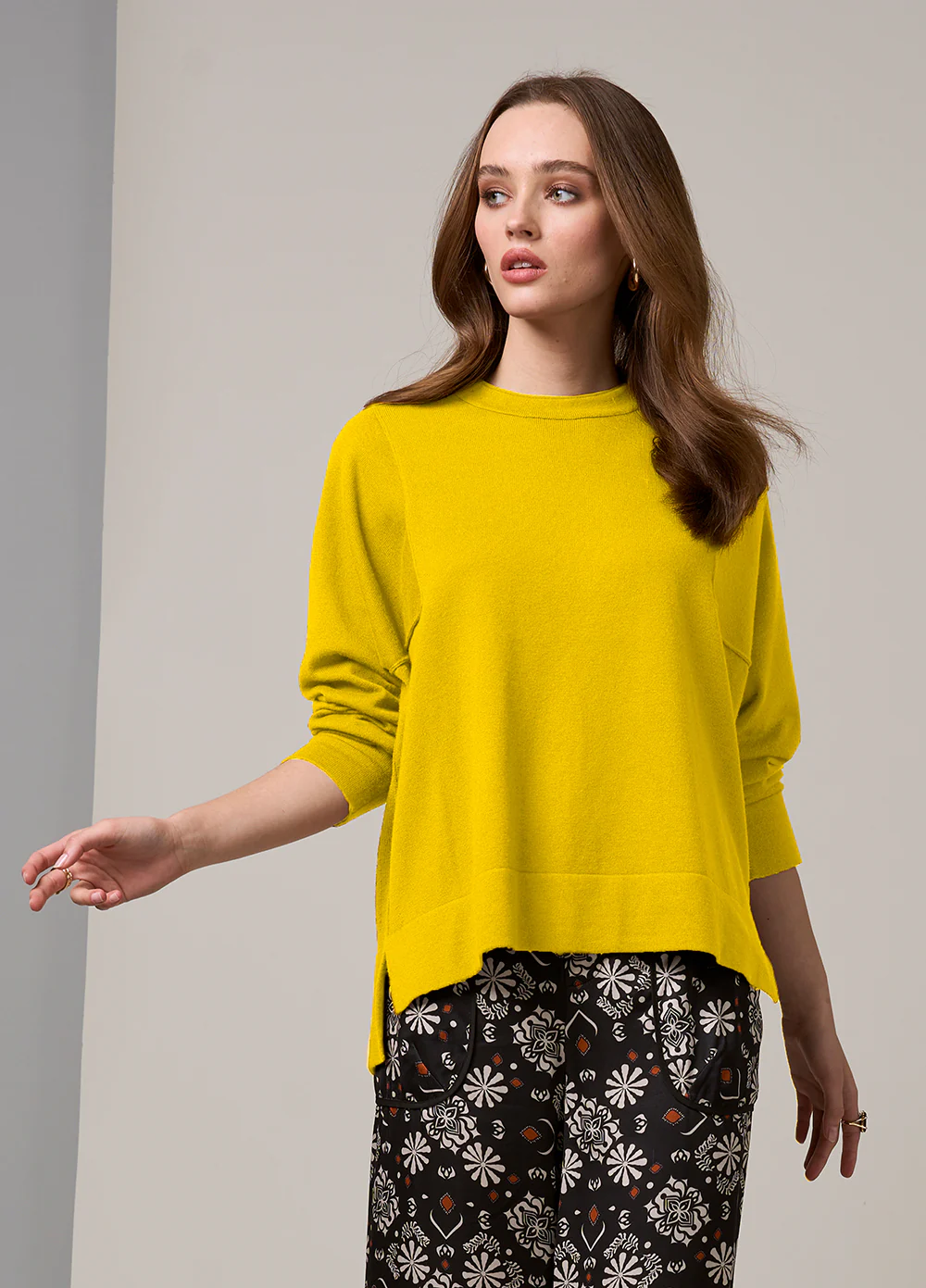 Loobies Story Zarah Sweater - Lemon