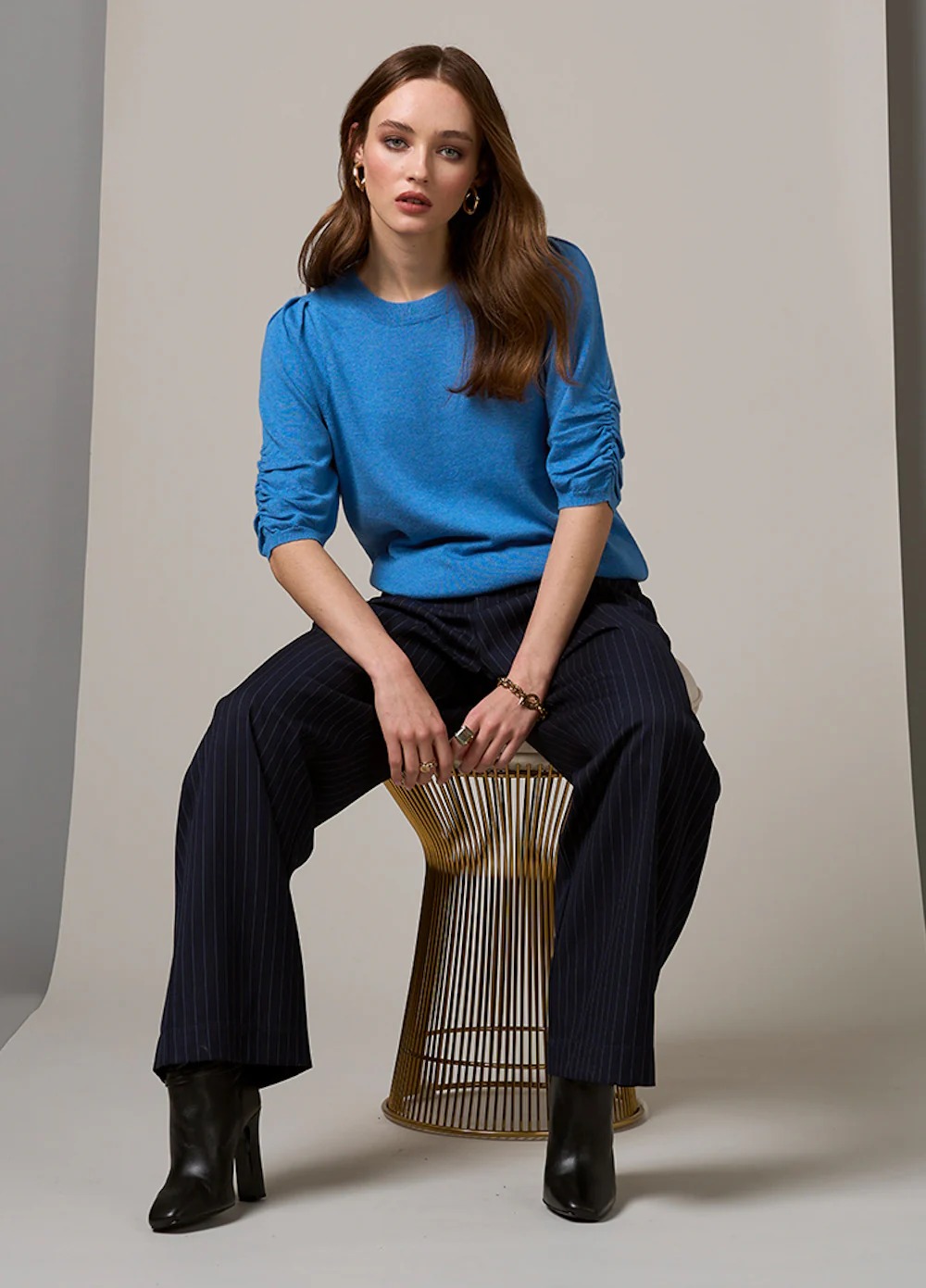 Loobies Story Zarah Tee - Wedgewood Blue