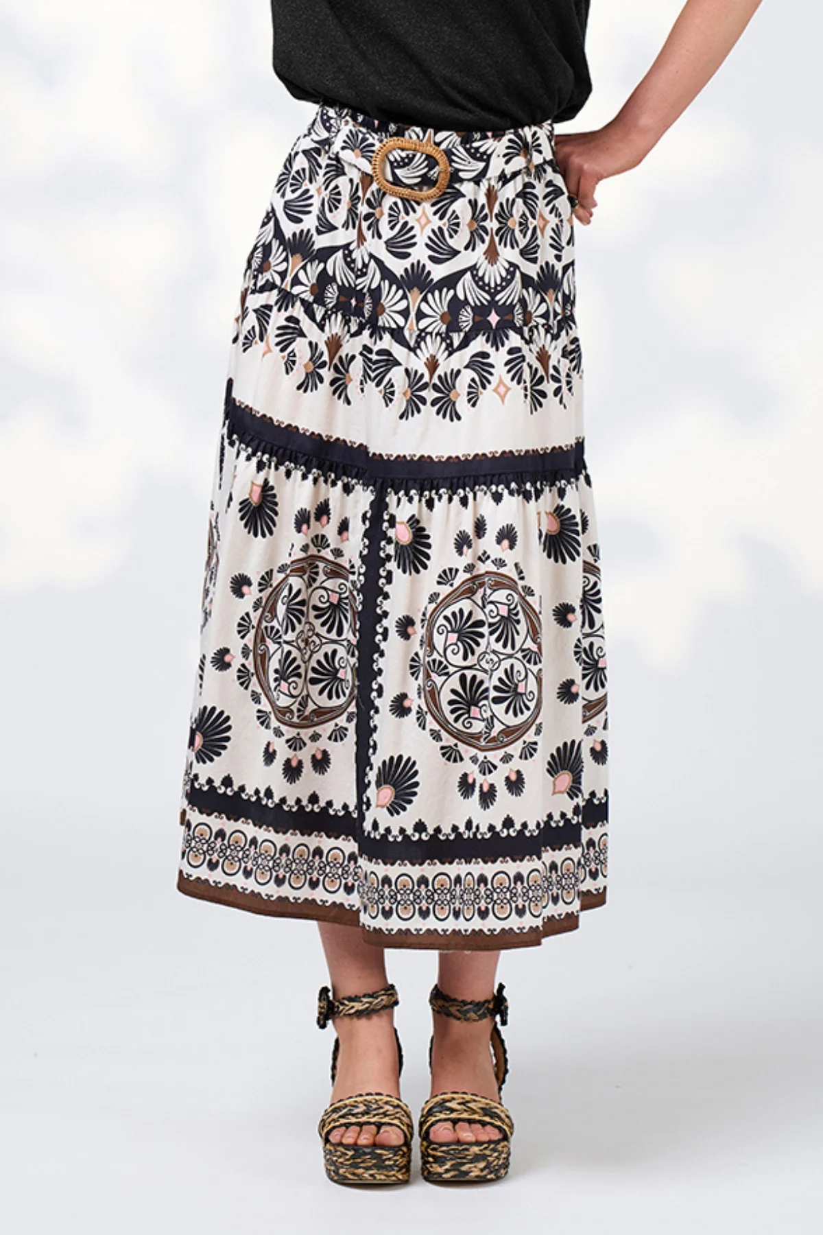 Loobie's Story Zoe Midi Skirt