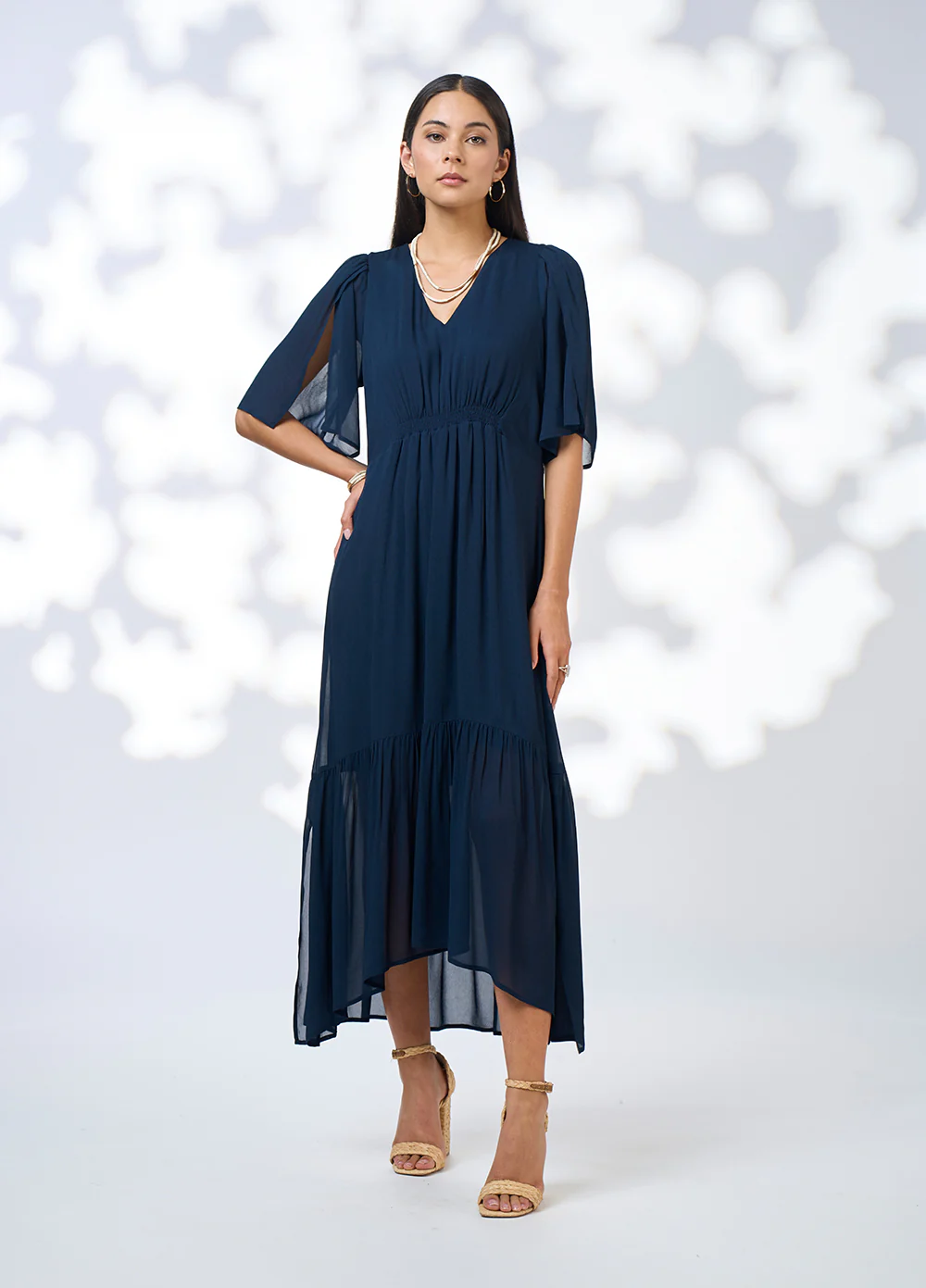 Loobie's Story Zora Midi Dress - Indigo