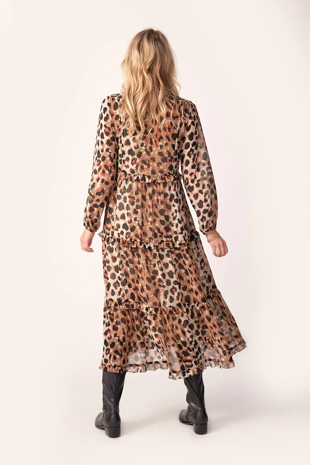 Lemon Tree Macy Dress And Singlet - Ginger Leopard - Image 2