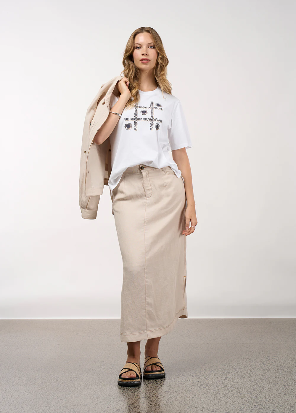 Madly Sweetly Aspect Jacket - Bone - Image 2