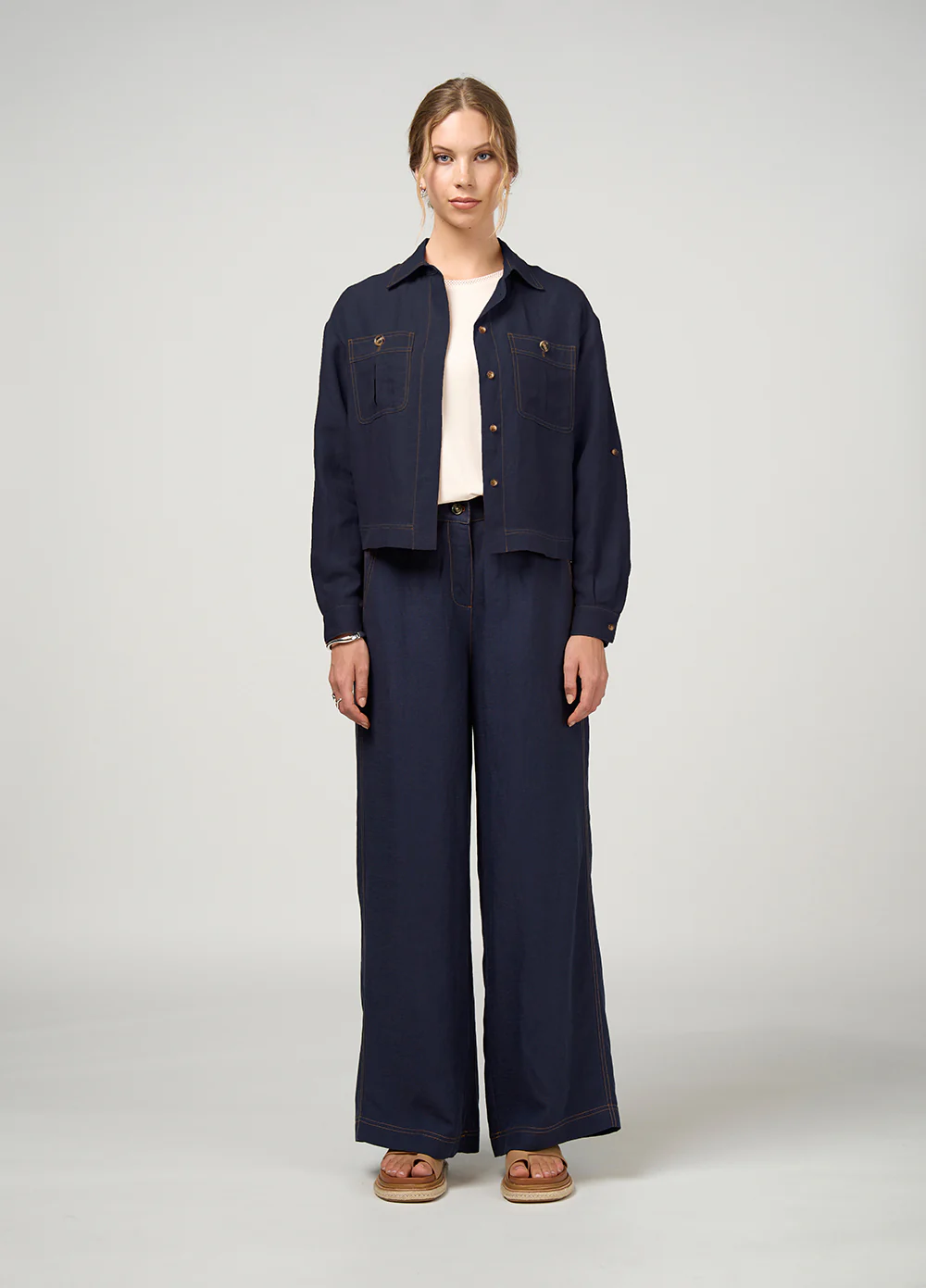Madly Sweetly Aspect Pant - Navy - Image 2
