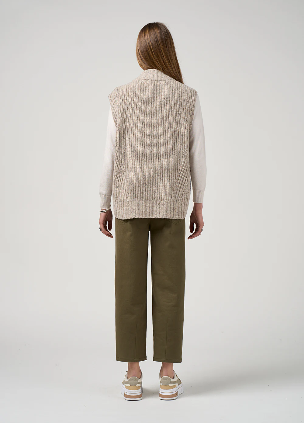 Madly Sweetly Campfire Vest Pumice Fleck - Image 5
