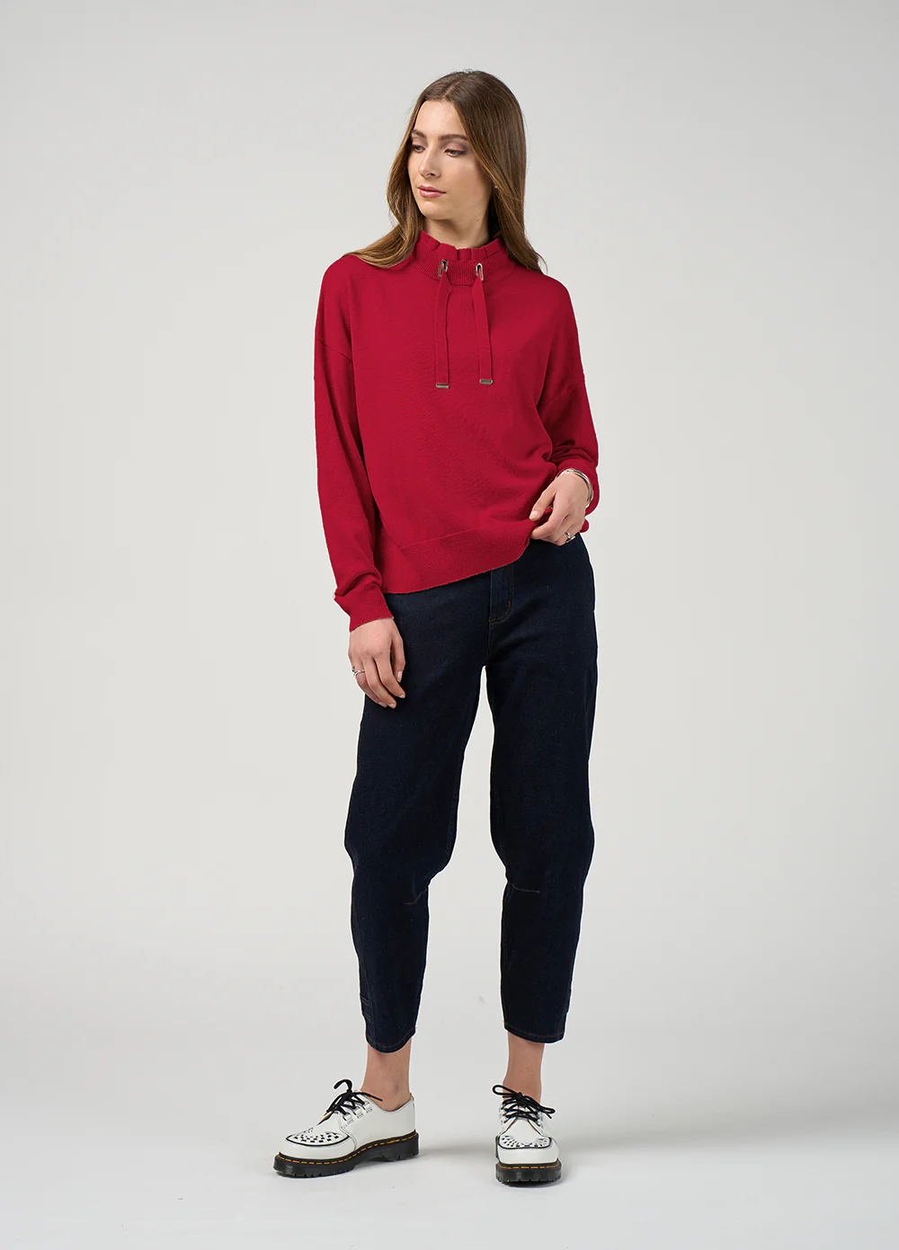 Madly Sweetly Circuit Sweater - Cherry