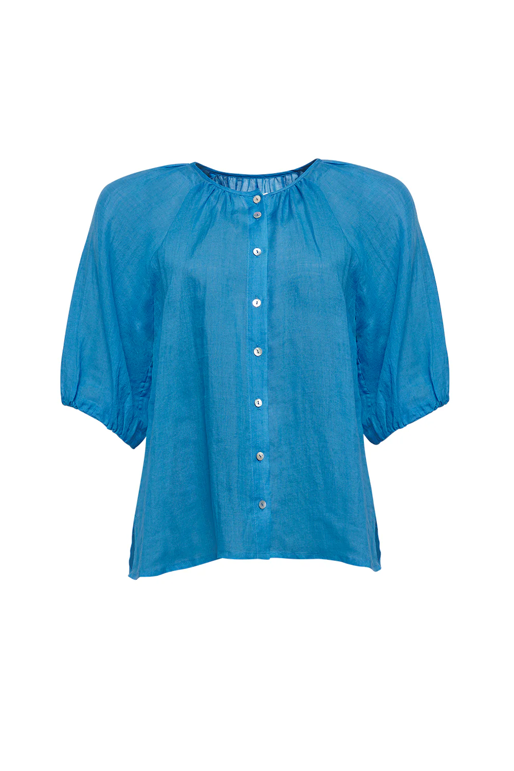 Madly Sweetly Colourwheel Blouse - Azure - Image 2