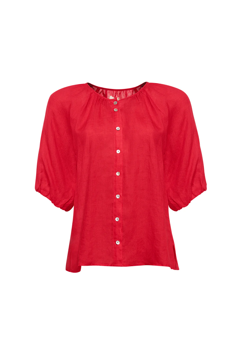 Madly Sweetly Colourwheel Blouse - Red - Image 2