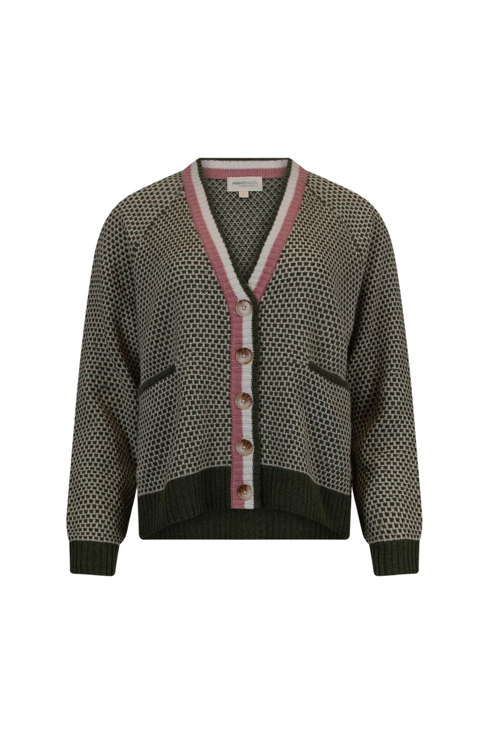 Madly Sweetly Compass Cardi - Grass - Image 2