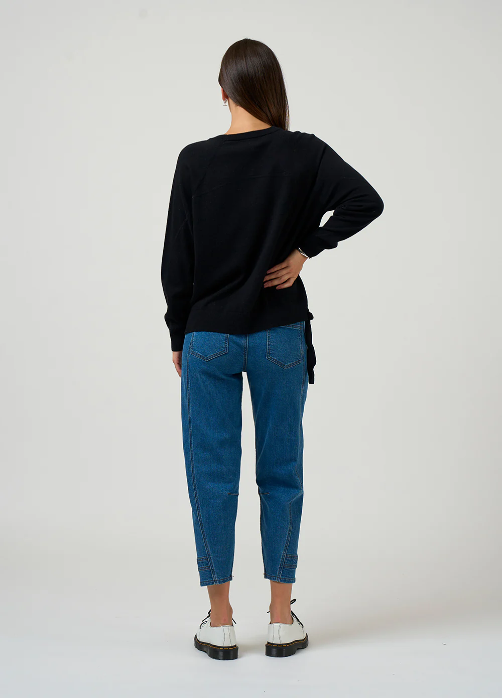 Madly Sweetly Current Sweater - Black - Image 3
