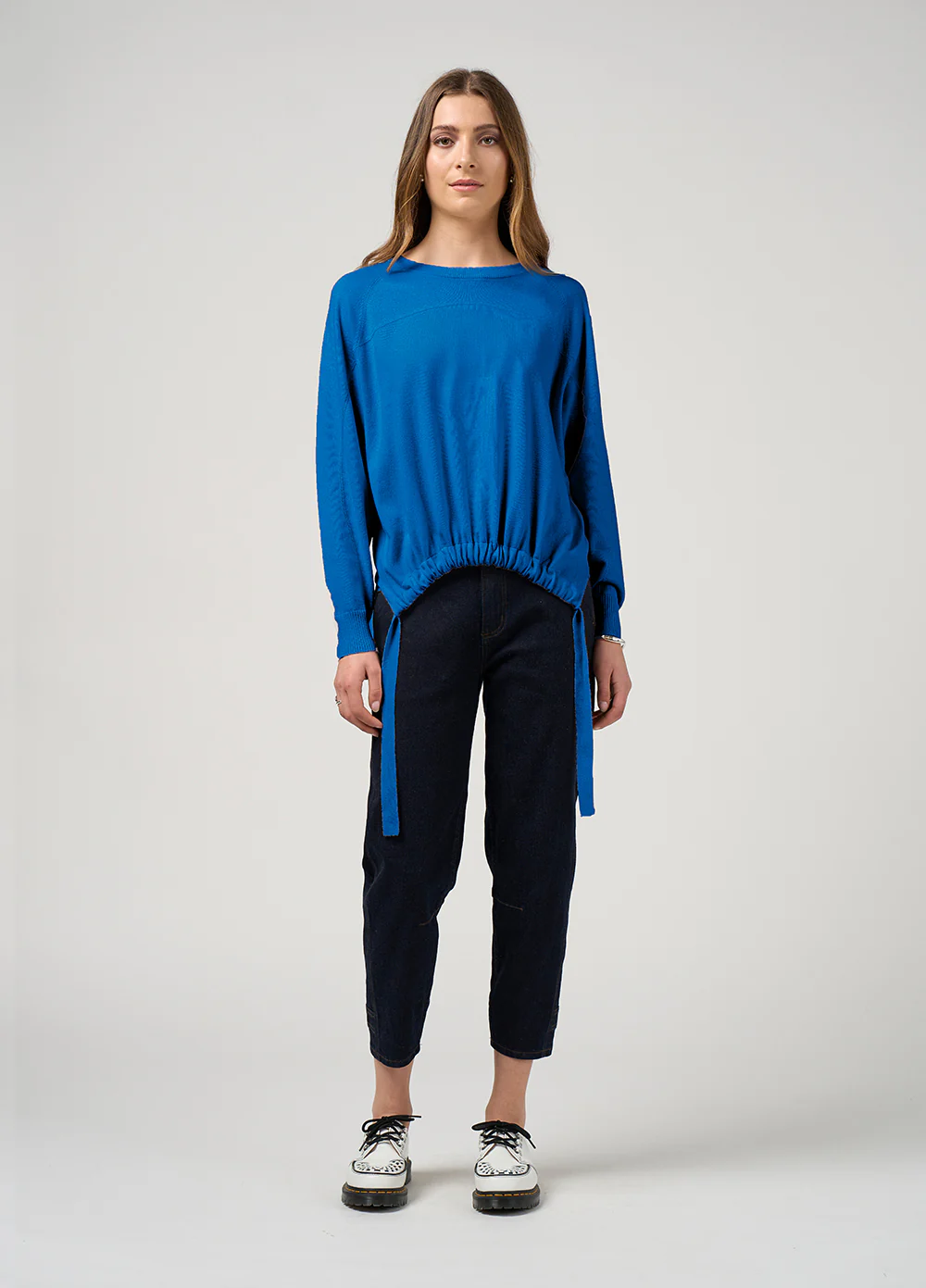 Madly Sweetly Current Sweater - True Blue