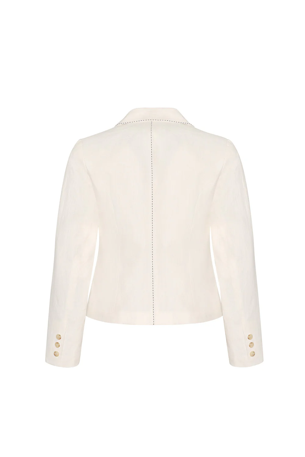 Madly Sweetly Dart Jacket - Chalk - Image 3