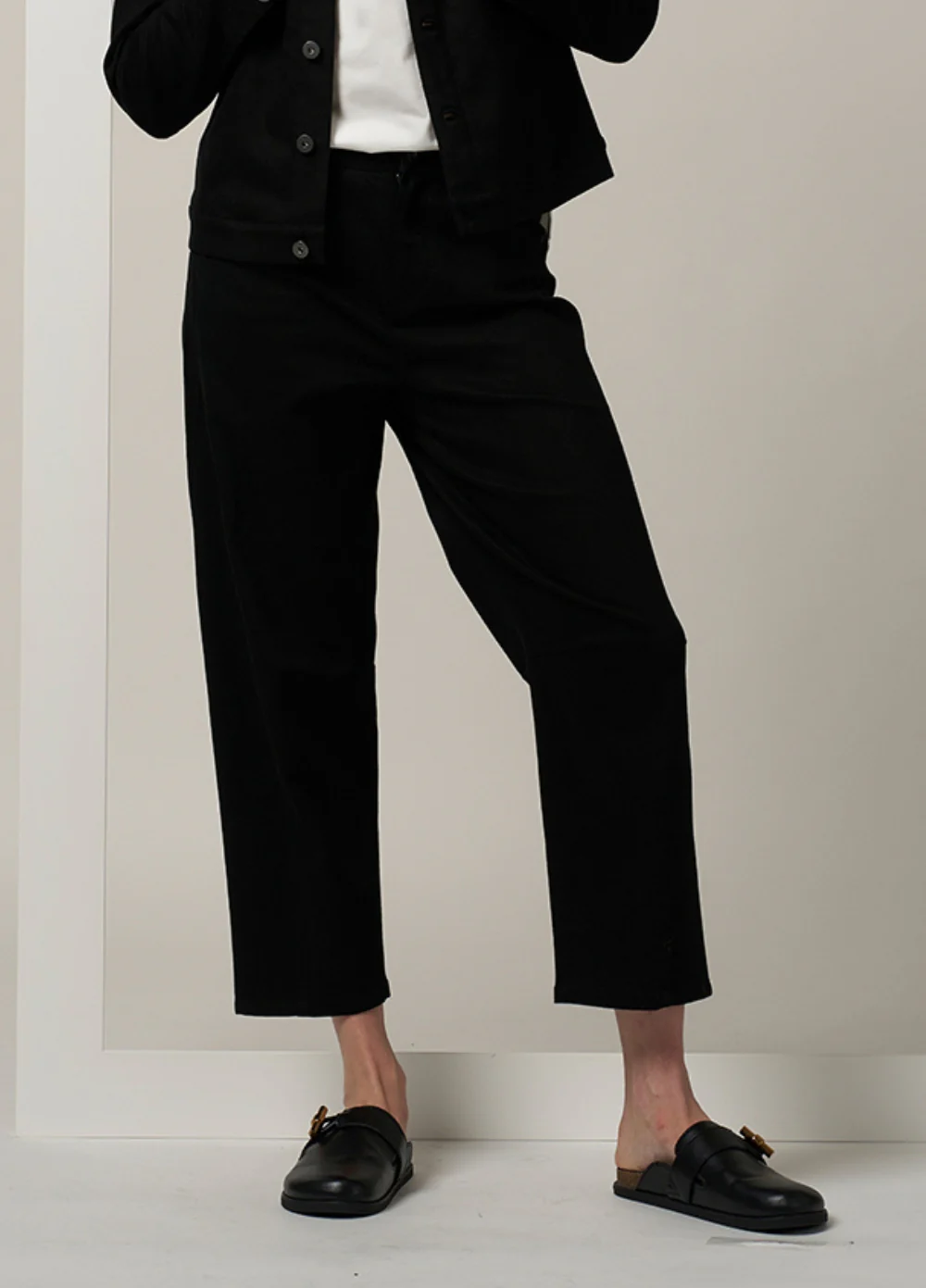 Madly Sweetly Diced Pant- Black