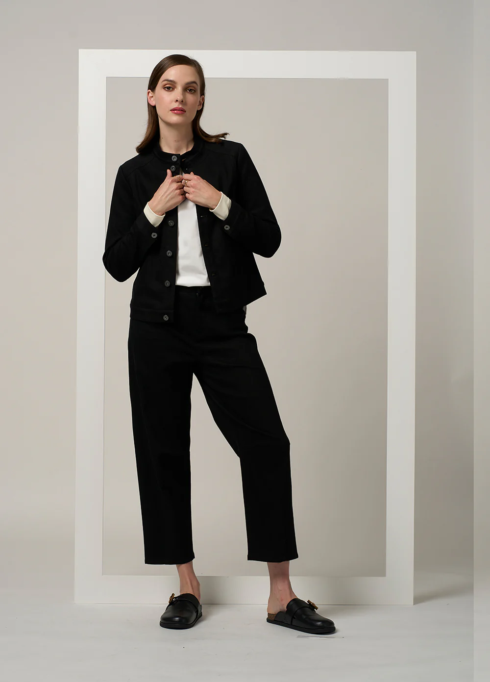 Madly Sweetly Diced Pant- Black - Image 2