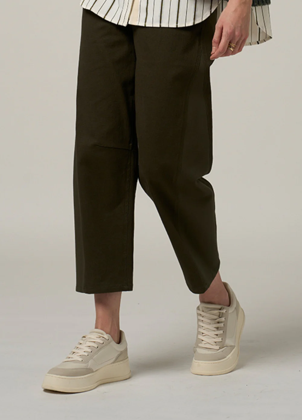 Madly Sweetly Diced Pant- Khaki