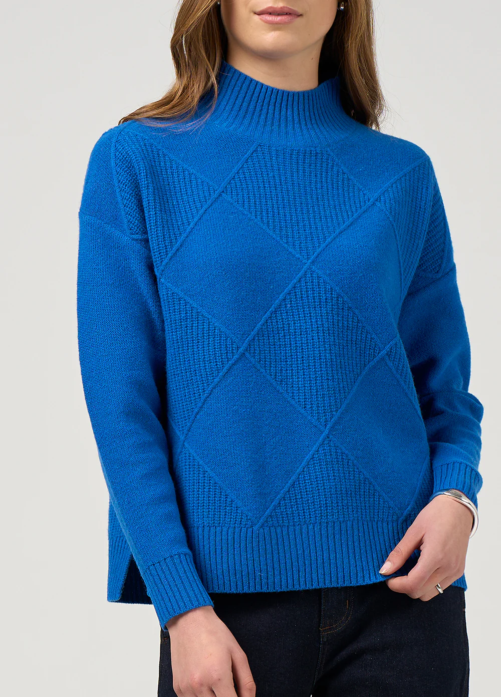 Madly Sweetly Dressage Sweater Cobalt