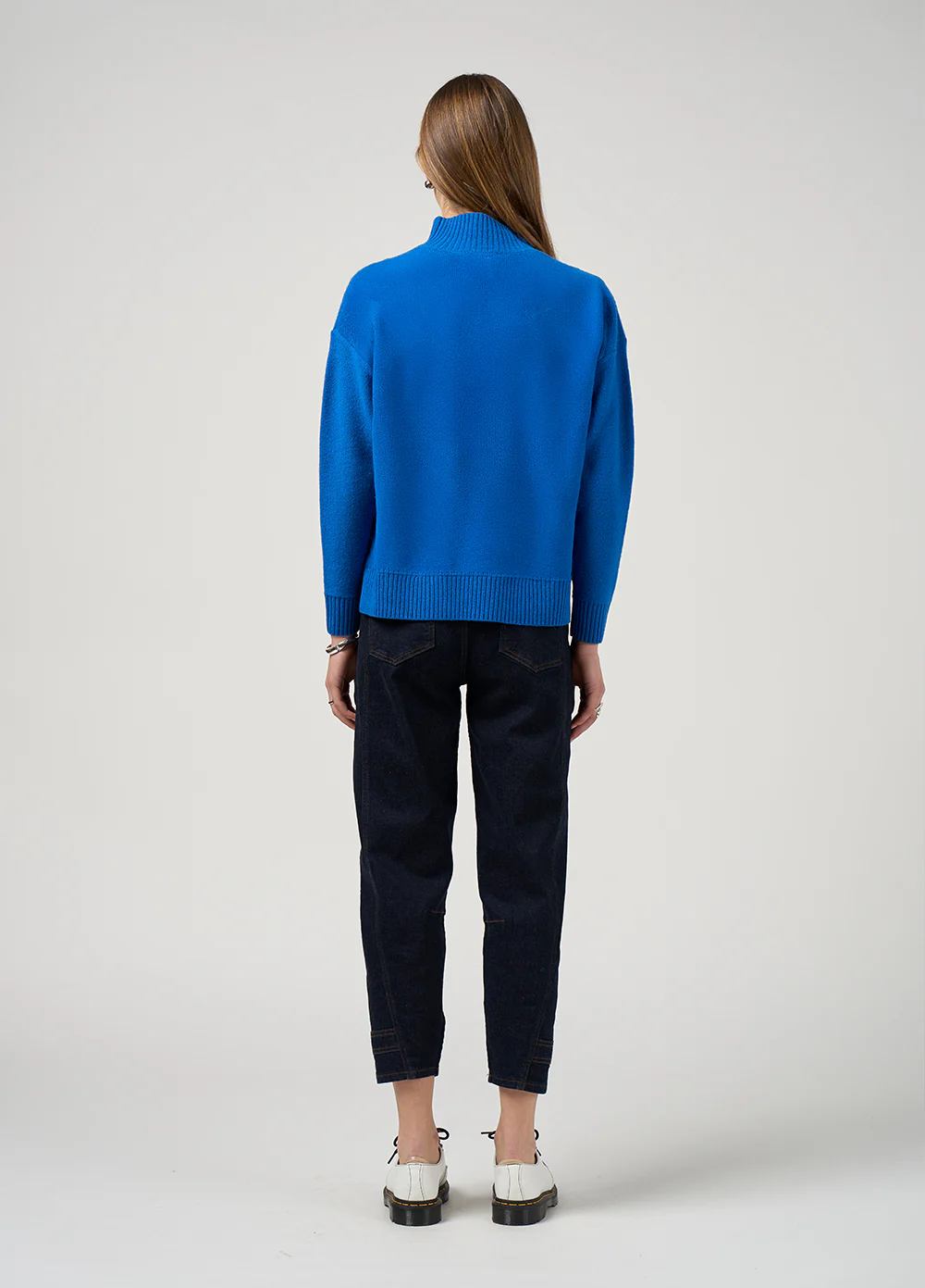 Madly Sweetly Dressage Sweater Cobalt - Image 3