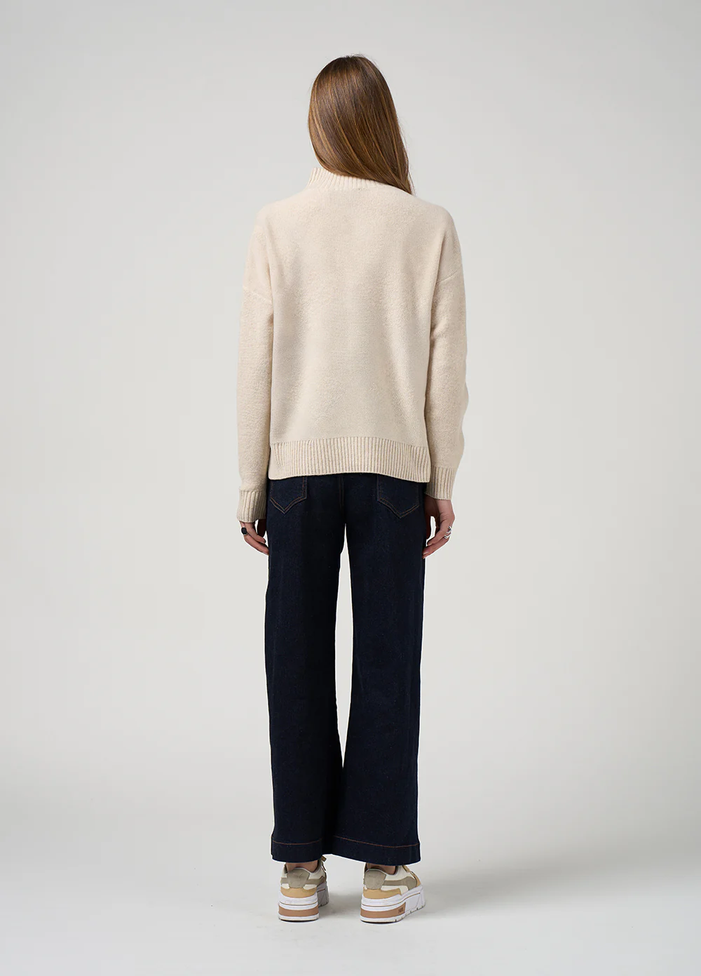 Madly Sweetly Dressage Sweater Light Stone - Image 3
