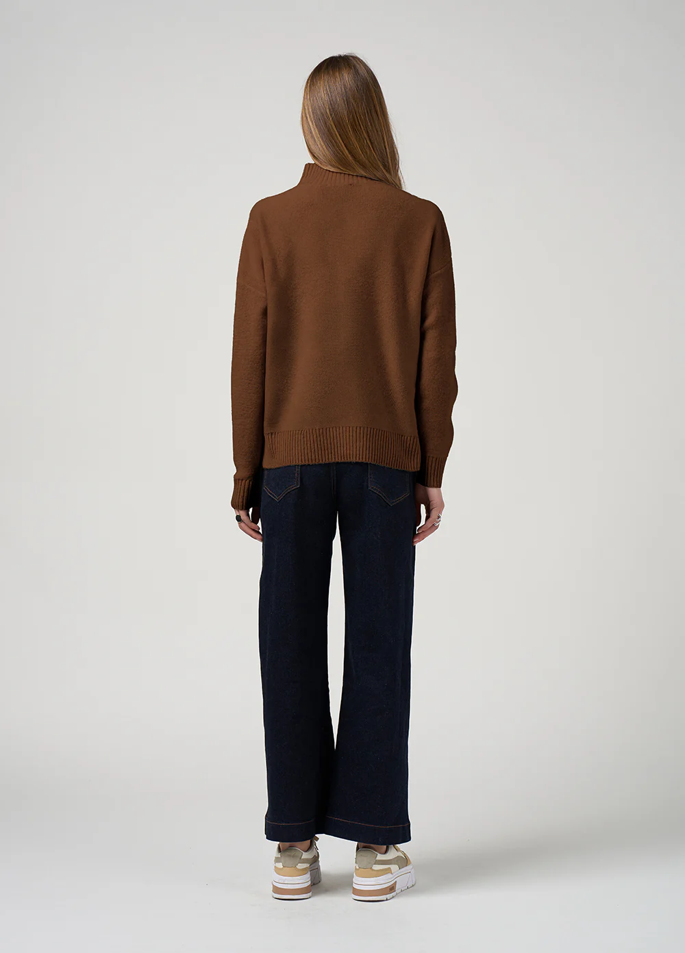 Madly Sweetly Dressage Sweater Mocha - Image 3
