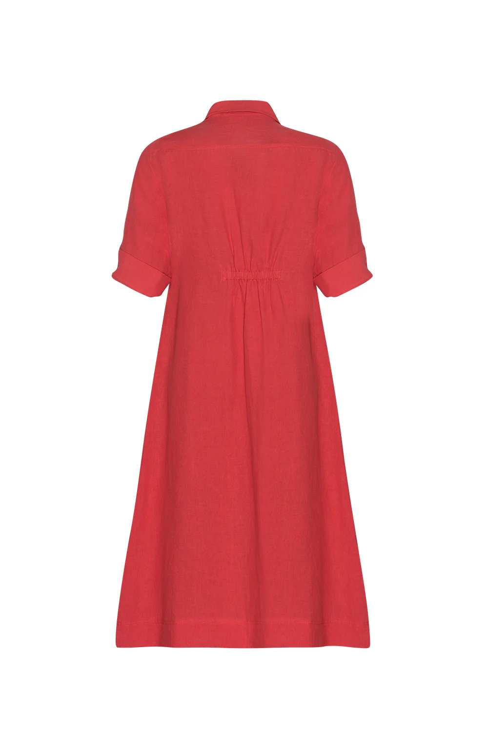Madly Sweetly Echo Shirt Dress - Watermelon - Image 3