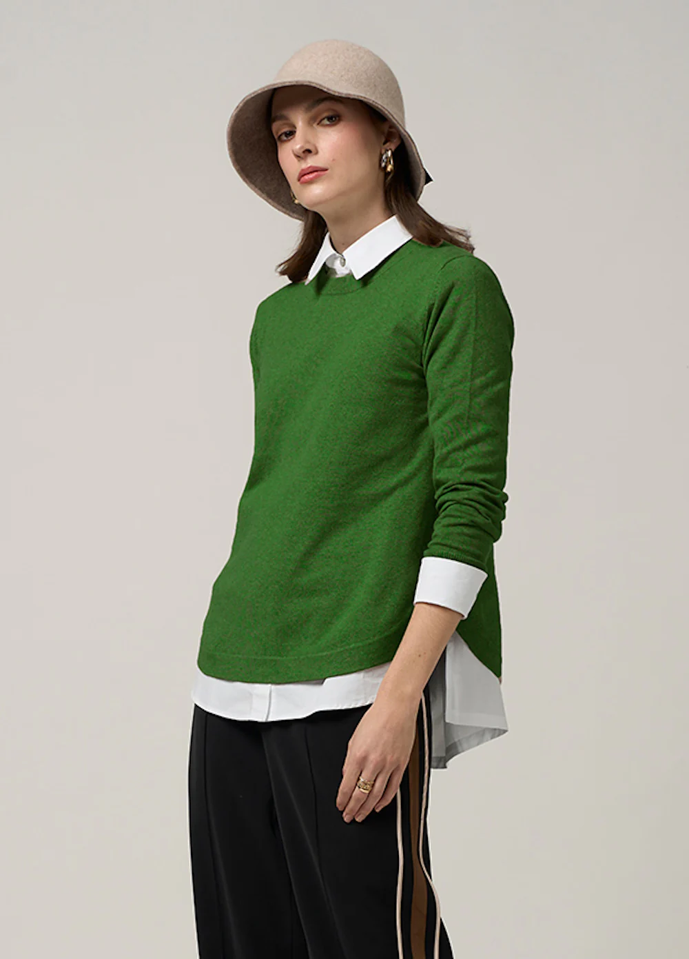 Madly Sweetly Everywear Crew - Leaf