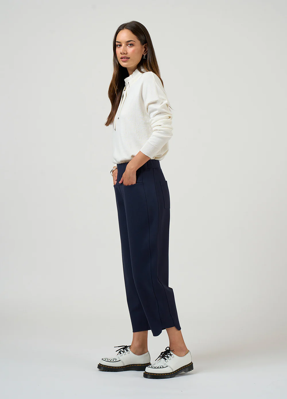Madly Sweetly Ledge Pant Navy - Image 6