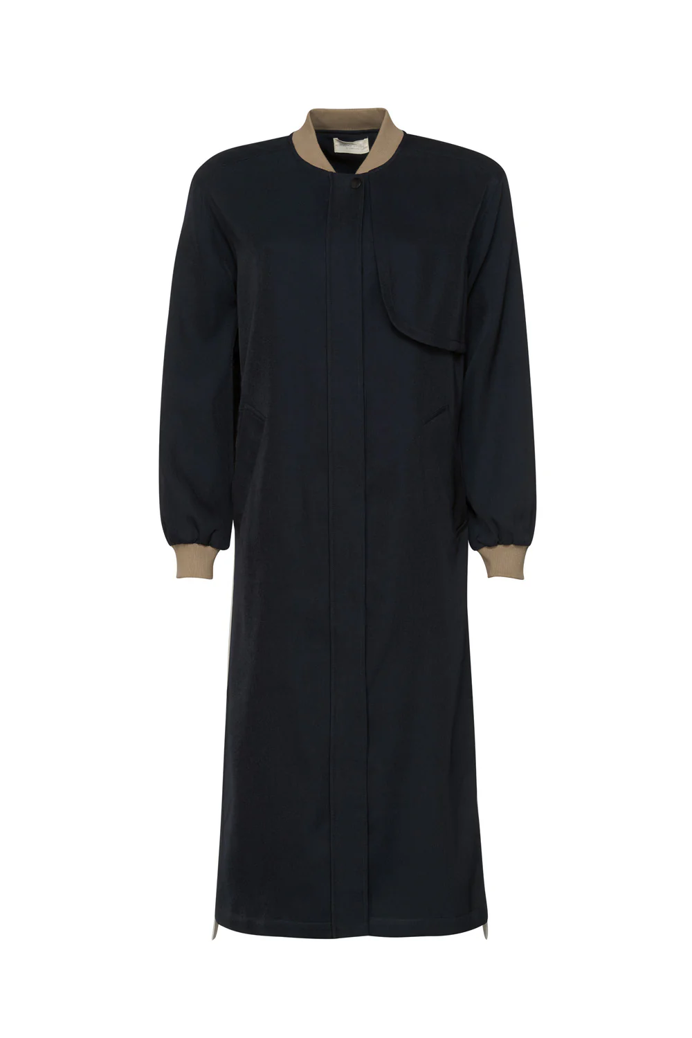 Madly Sweetly Matrix Coat - Navy - Image 3