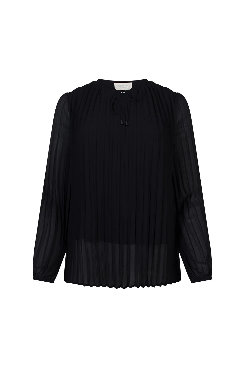 Madly Sweetly Morse Blouse - Black - Image 2