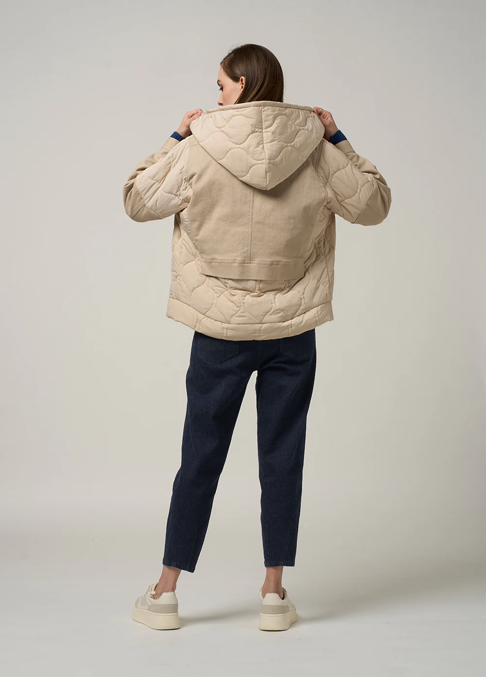 Madly Sweetly Not Quilty Jacket - Stone - Image 5