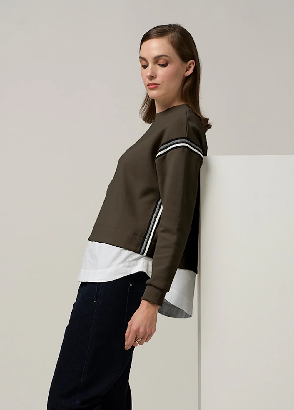 Madly Sweetly Osbourne Sweatshirt - Khaki