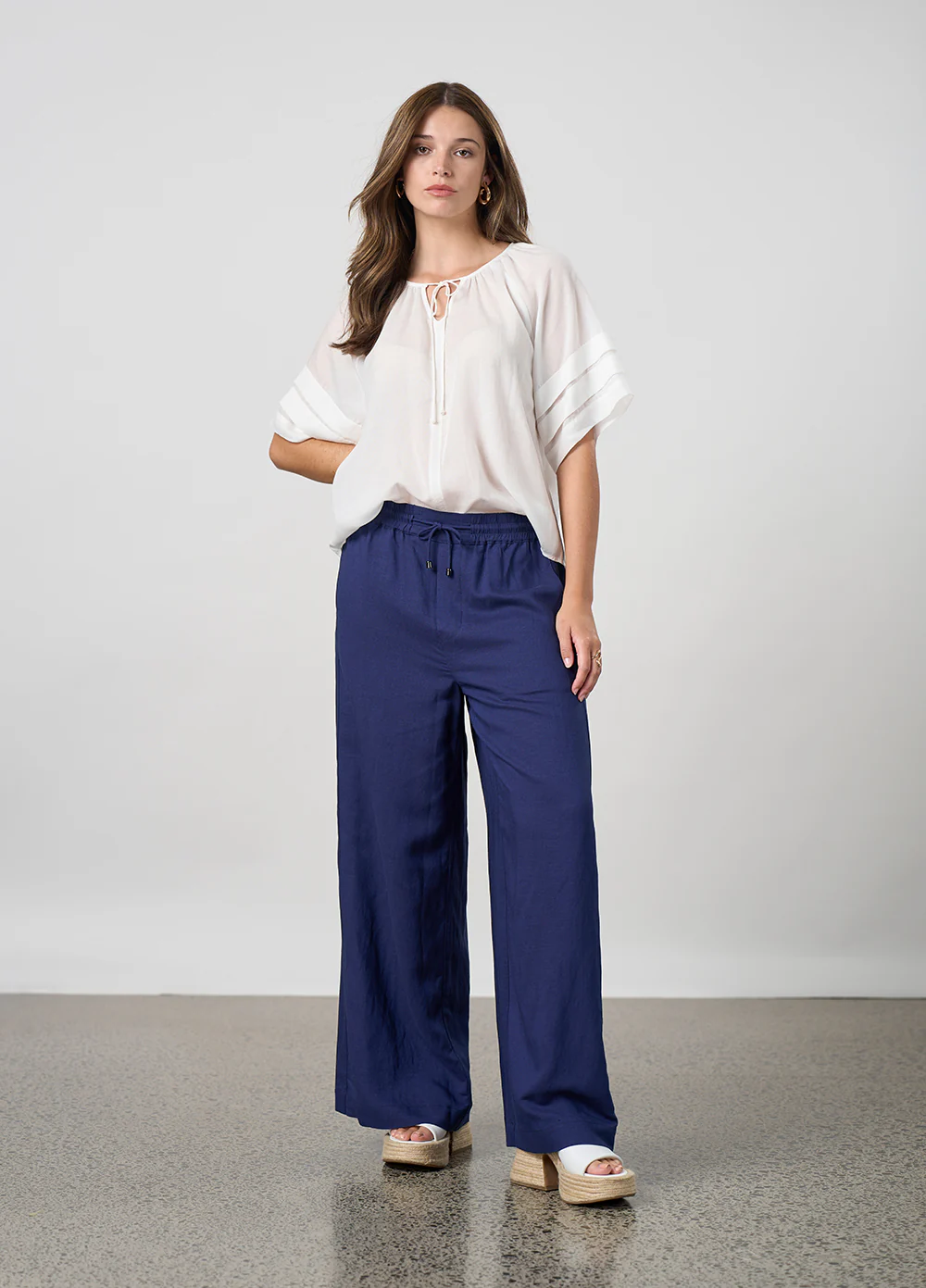 Madly Sweetly Parallel Top - White - Image 2
