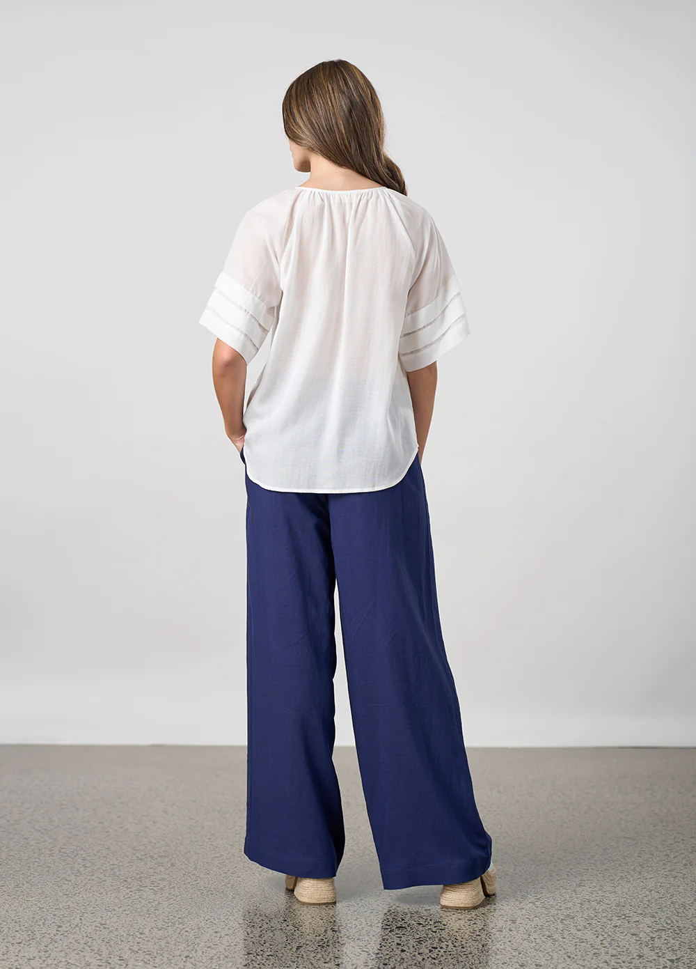 Madly Sweetly Parallel Top - White - Image 3