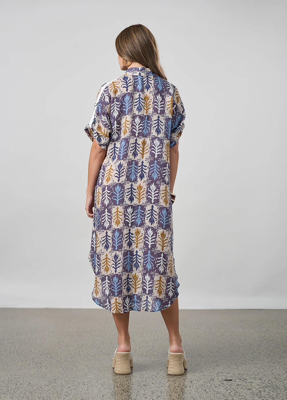 Madly Sweetly Quartet Shirt Dress - Image 4