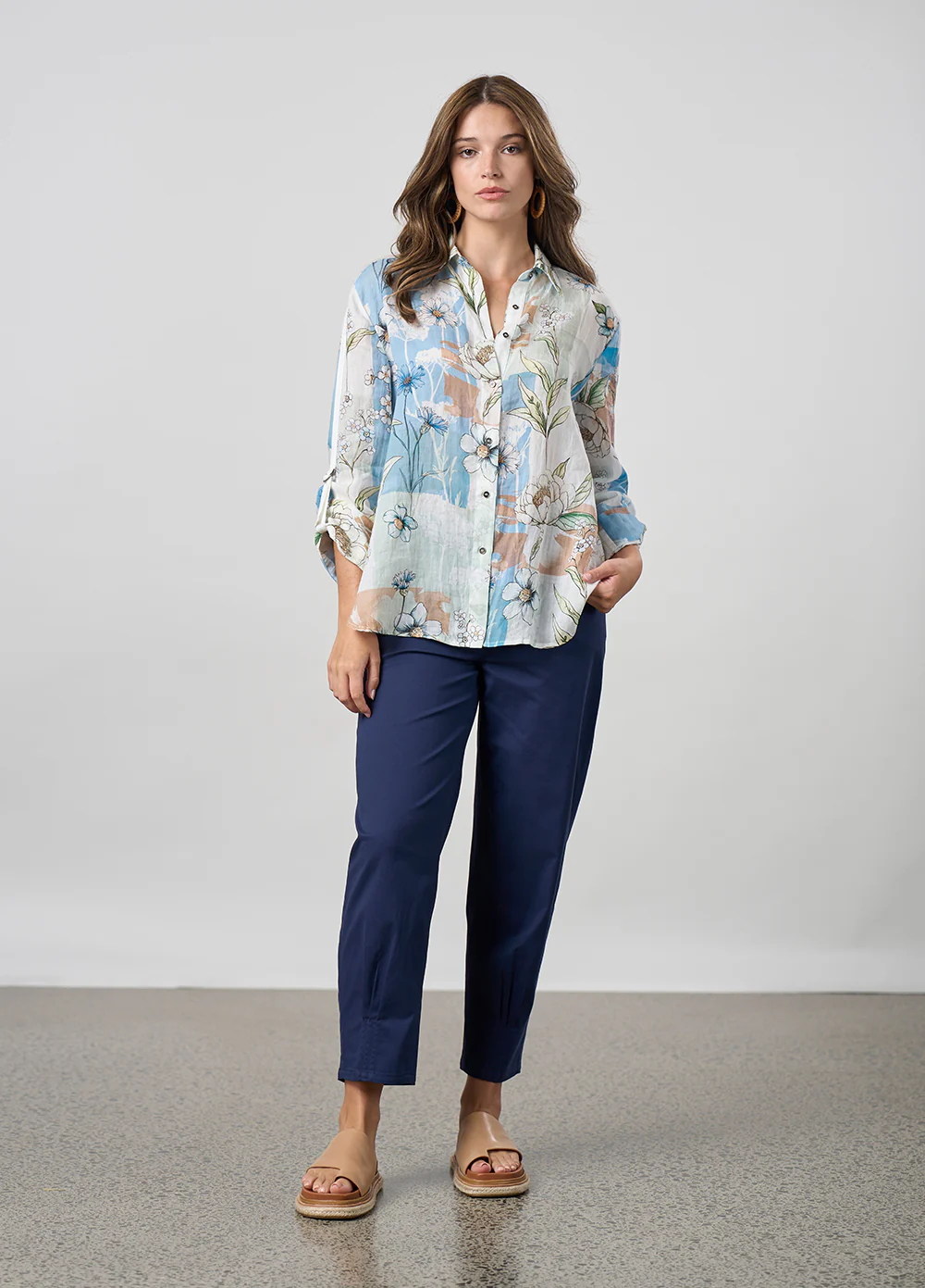 Madly Sweetly Ratio Pant - Navy - Image 2