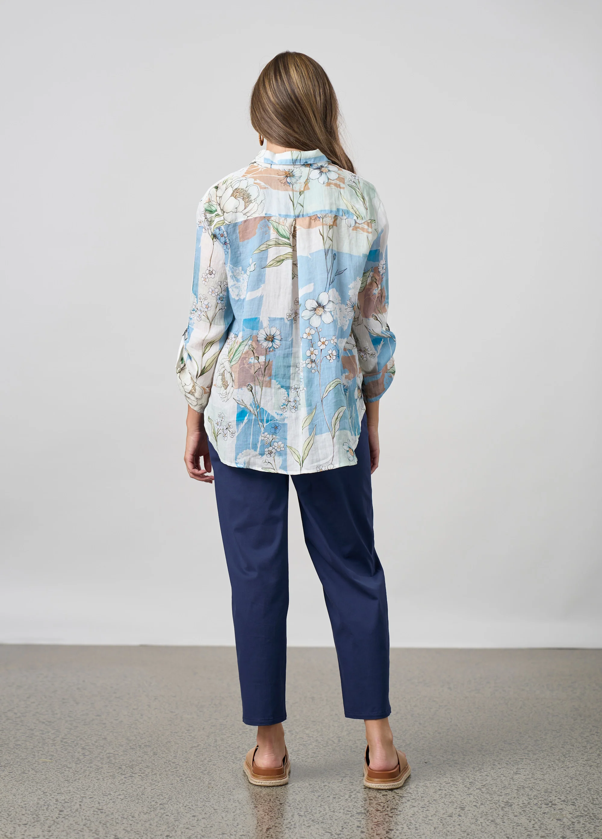 Madly Sweetly Ratio Pant - Navy - Image 3