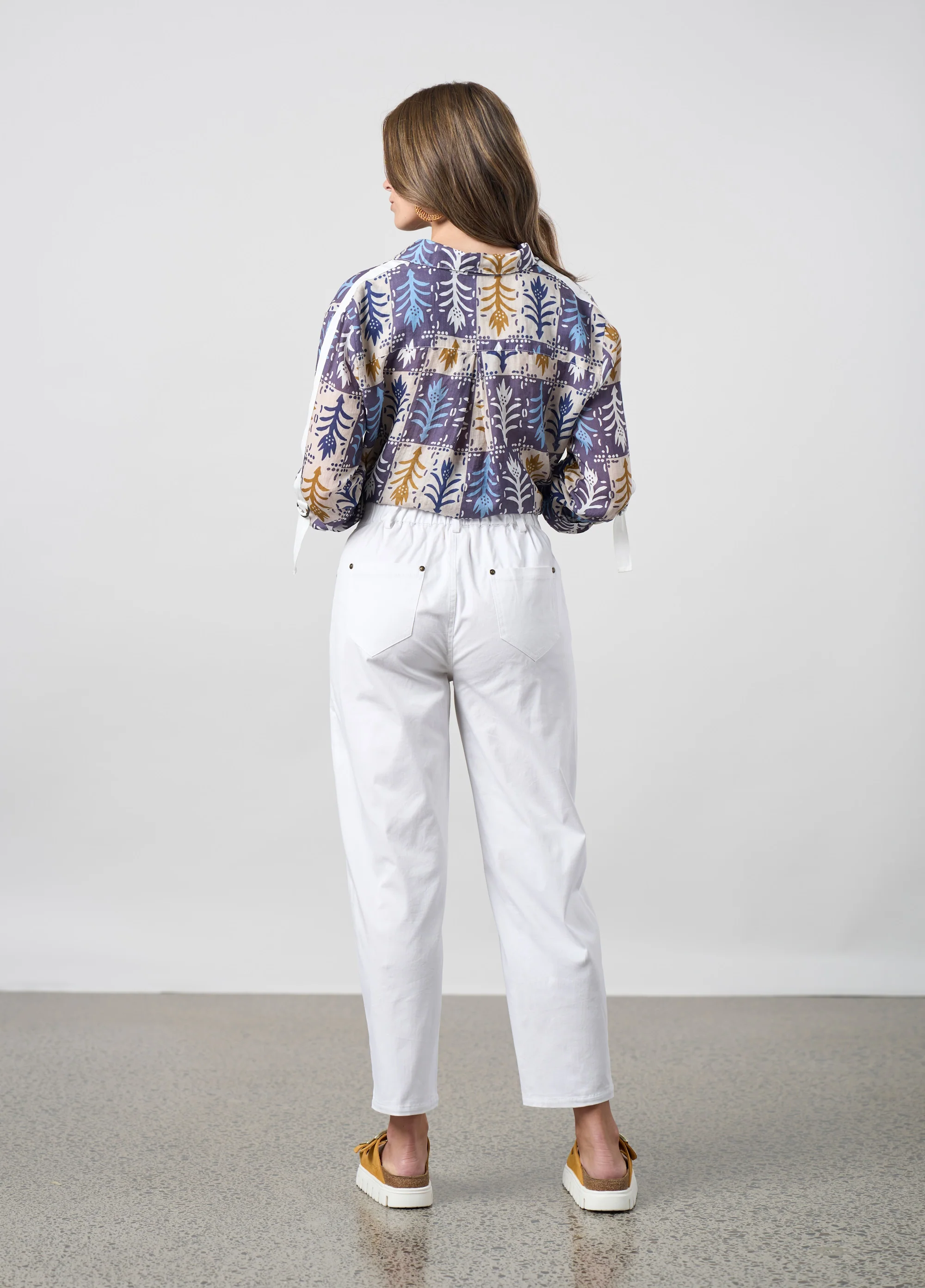 Madly Sweetly Ratio Pant - White - Image 2