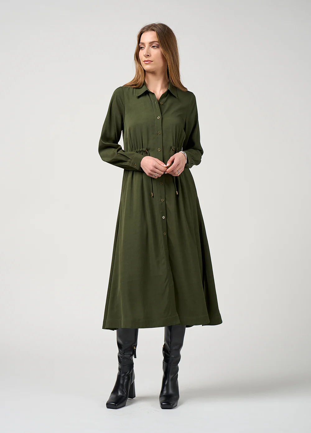 Madly Sweetly Sequence Shirt Dress