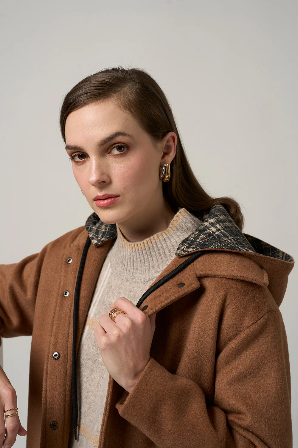 Madly Sweetly Sleuth Coat - Tan - Image 2