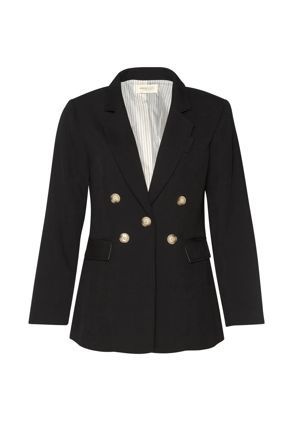 Madly Sweetly Smooth Blazer - Black - Image 3