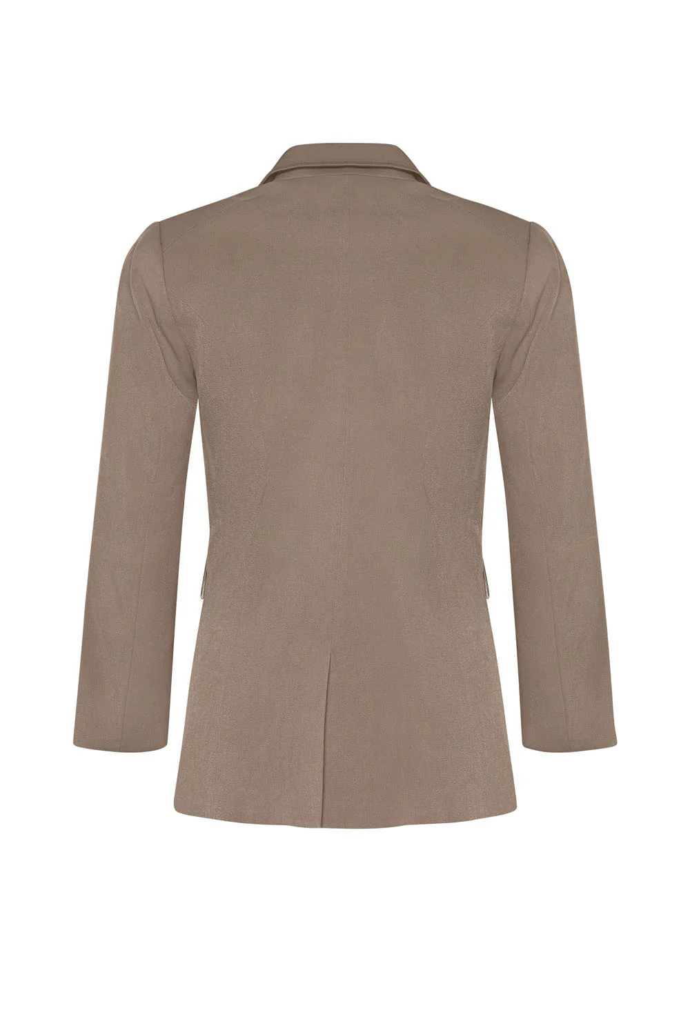 Madly Sweetly Smooth Blazer - Taupe - Image 4