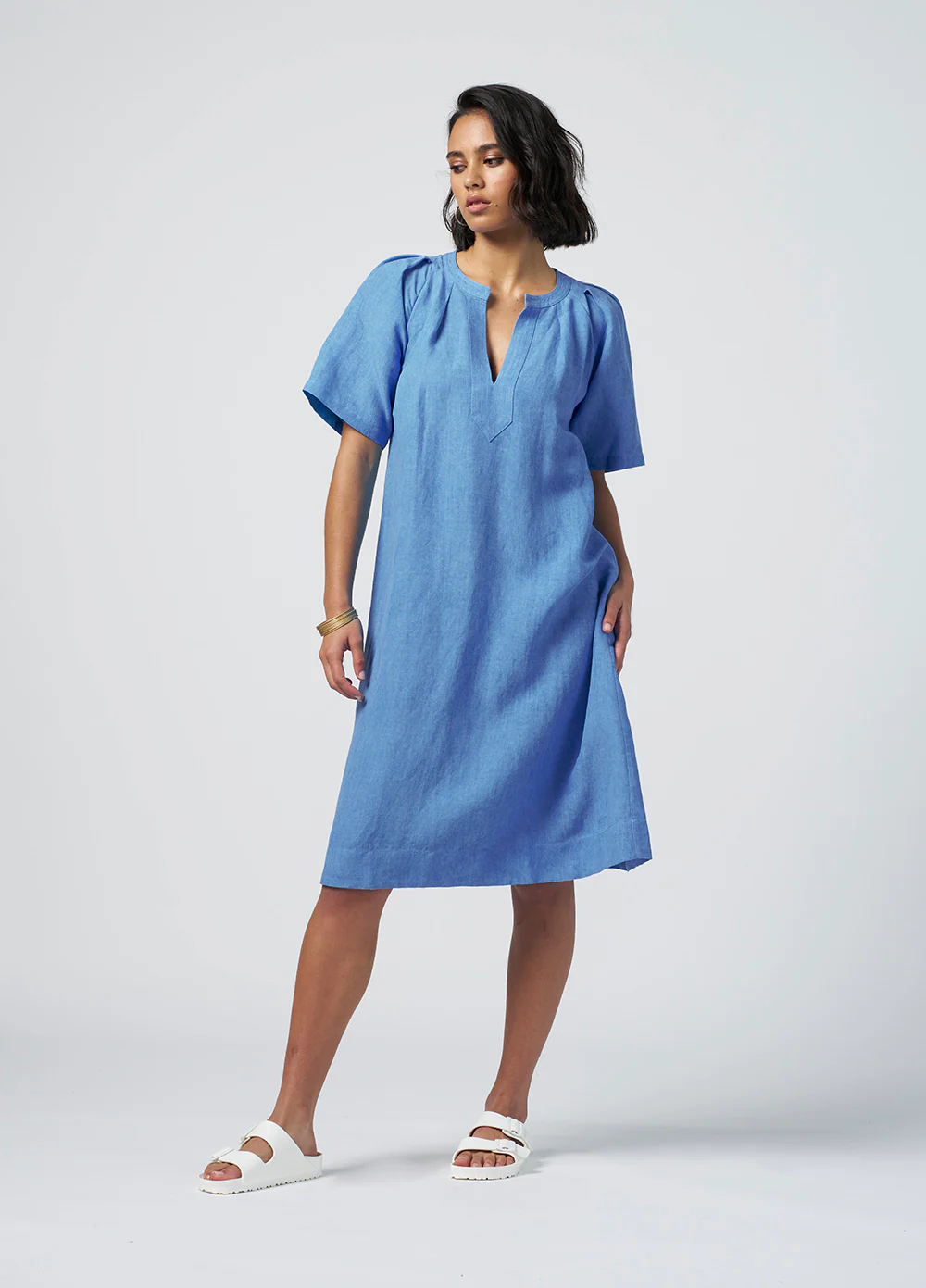 Madly Sweetly Sunshine Dress - Azure - Image 2