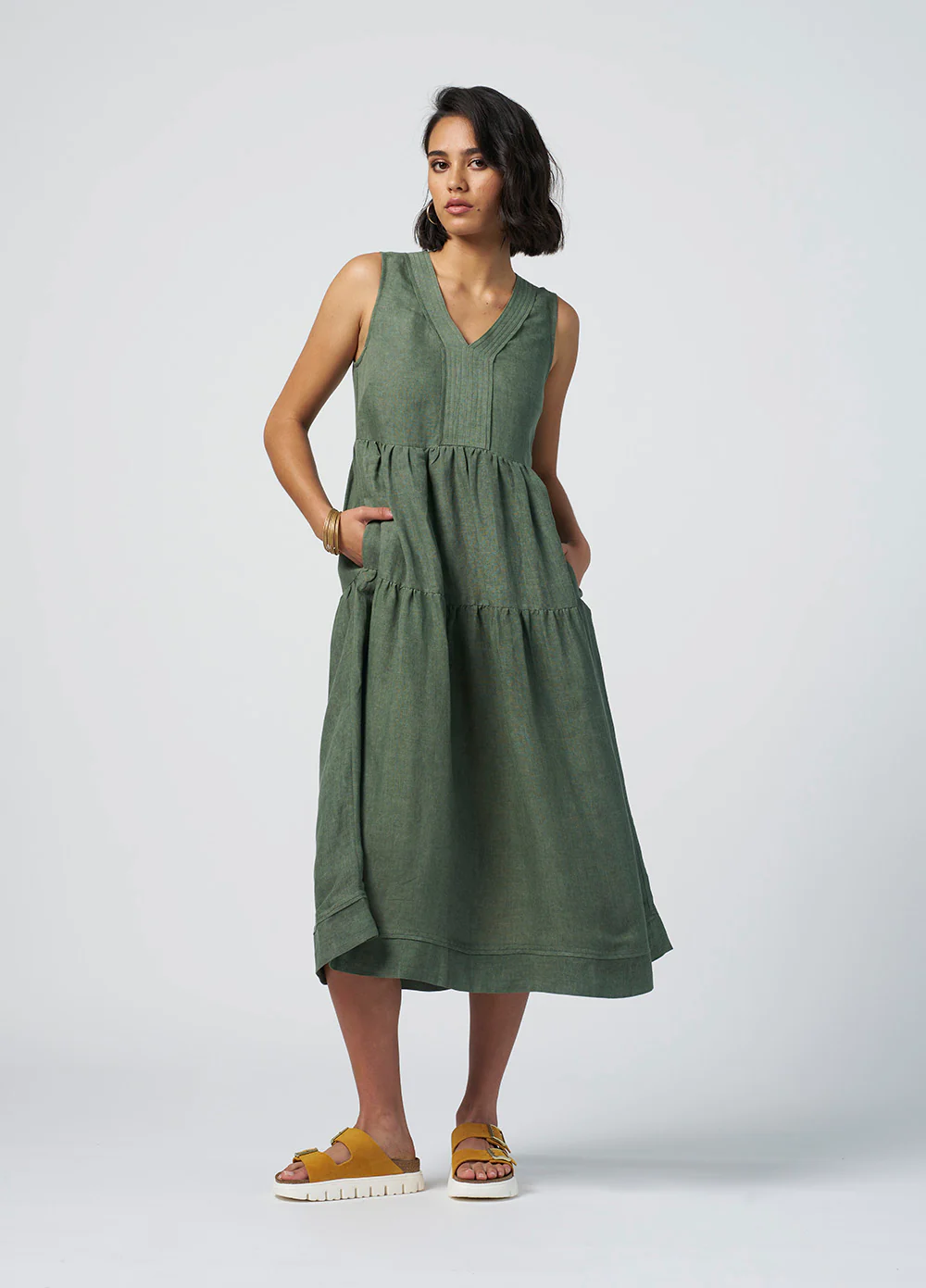 Madly Sweetly Sunshine Midi Dress - Image 2