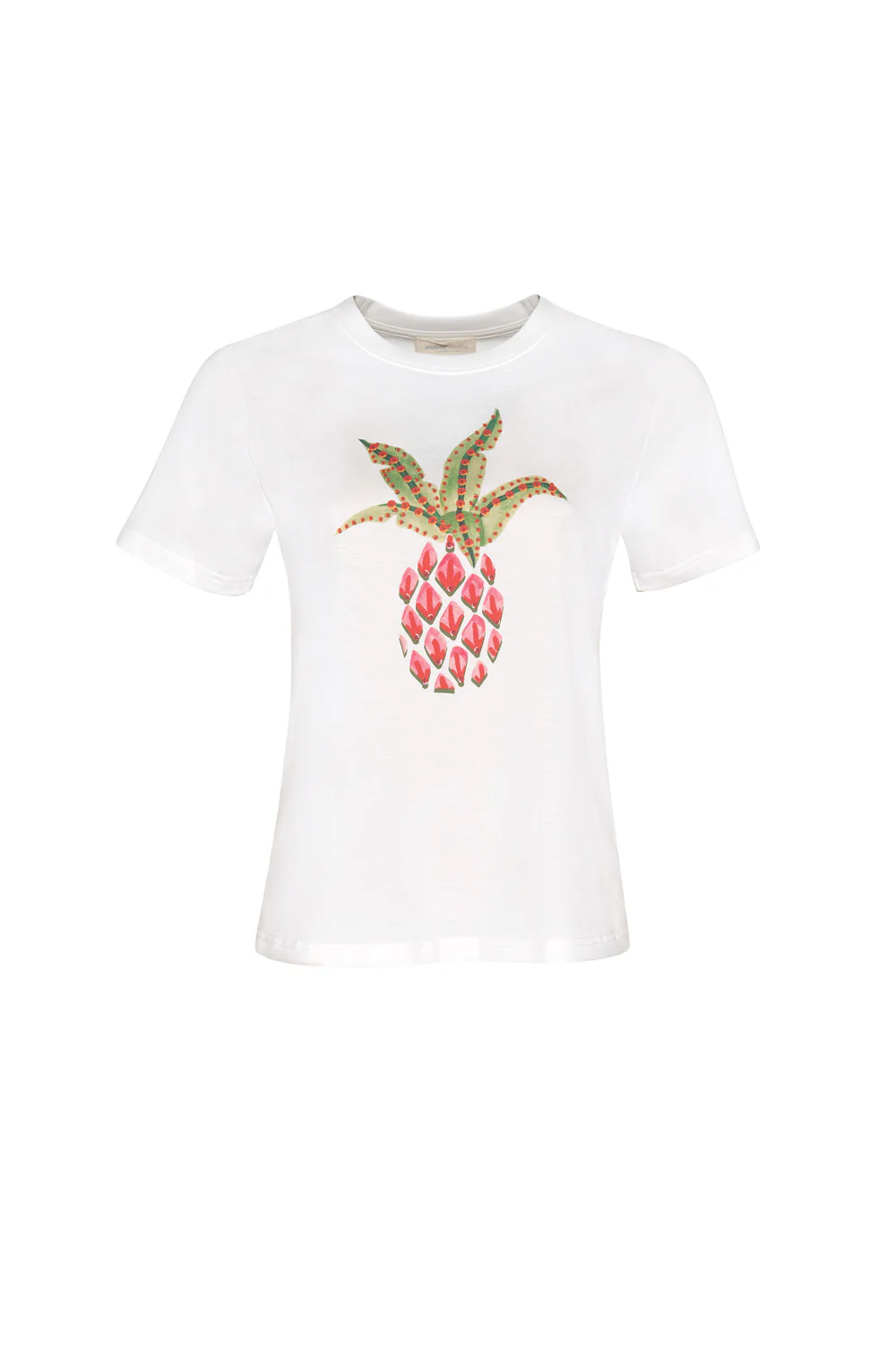 Madly Sweetly Sweet Tee White Pineapple - Image 2