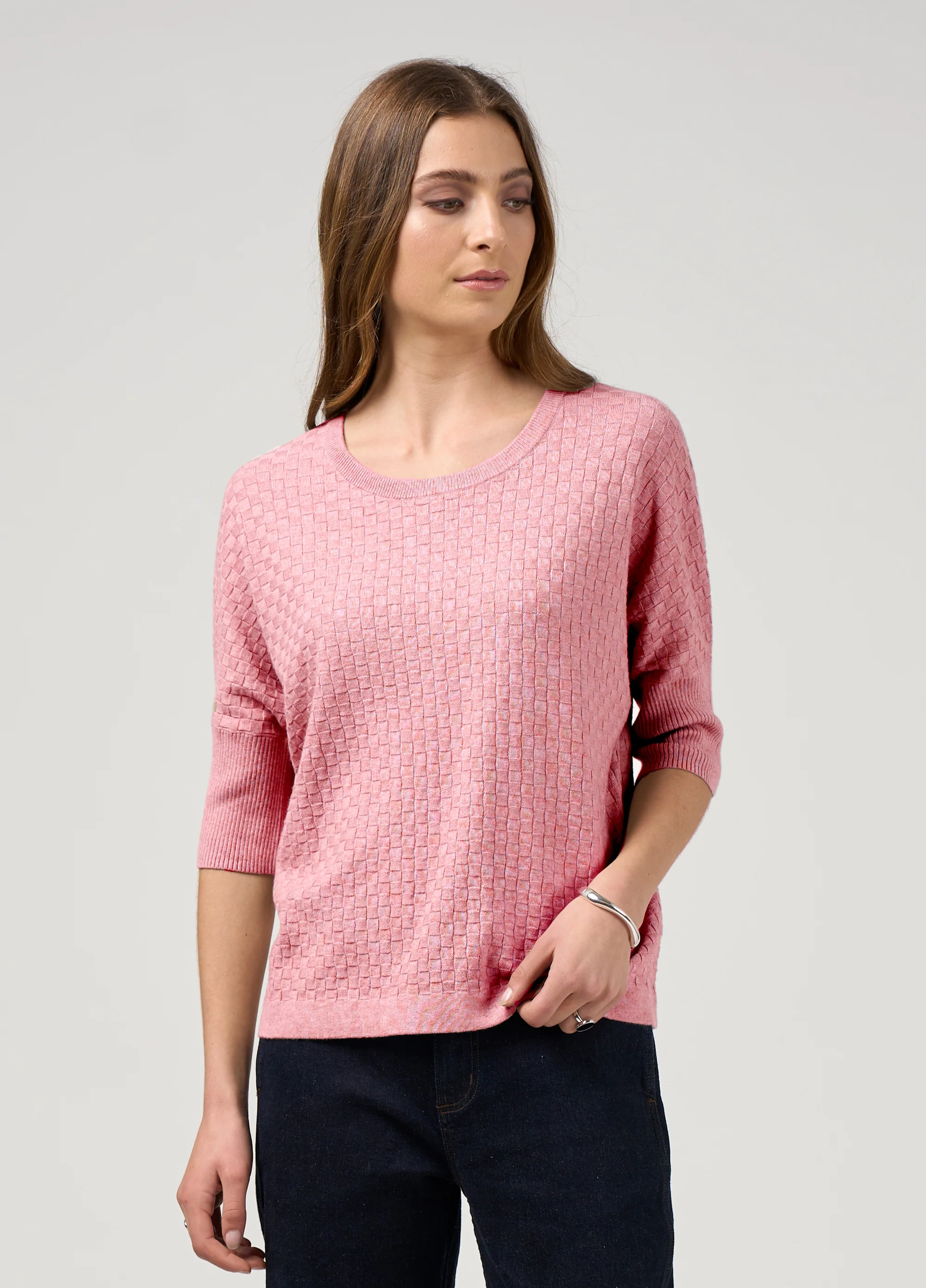 Madly Sweetly Switchboard Tee Rose