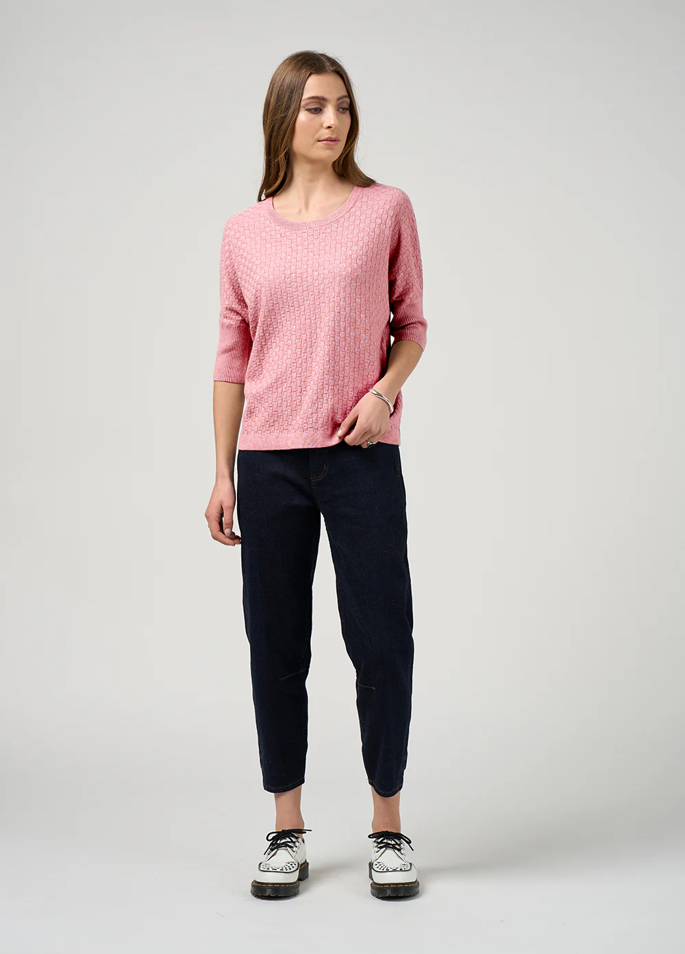 Madly Sweetly Switchboard Tee Rose - Image 4