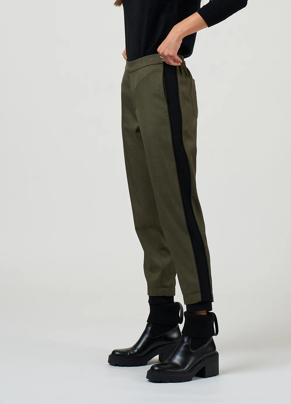 Madly Sweetly Tactical Jogger Khaki - Image 2