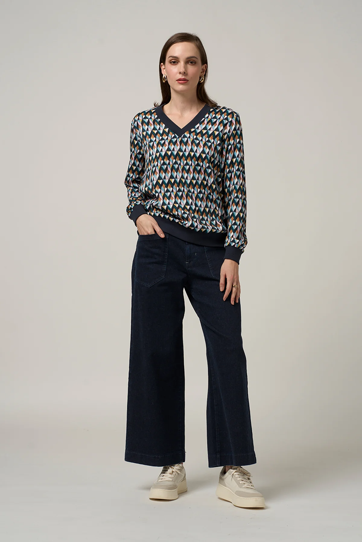 Madly Sweetly Twilight Drawstring Jean - Indigo - Image 4