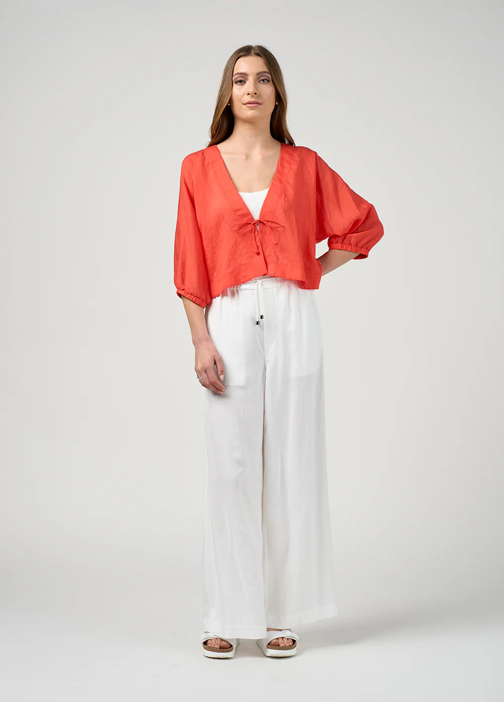 Madly Sweetly Veil Jacket - Blood Orange - Image 2